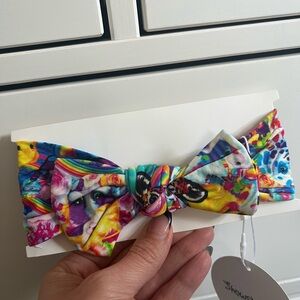 Showstoppers Lisa Frank bow NWT